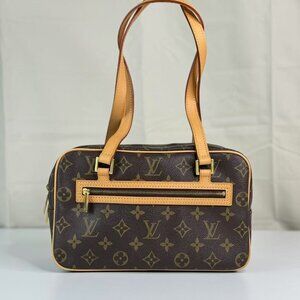 Louis Vuitton Cite Handbag Monogram Canvas